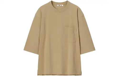 UNIQLO U Collection SS23 T Shirt Unisex Beige