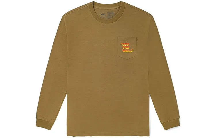 Vans T Shirt Unisex Earth Yellow