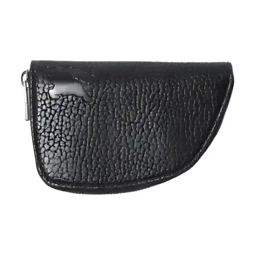 Burberry Leather Wallet Small Men's Black