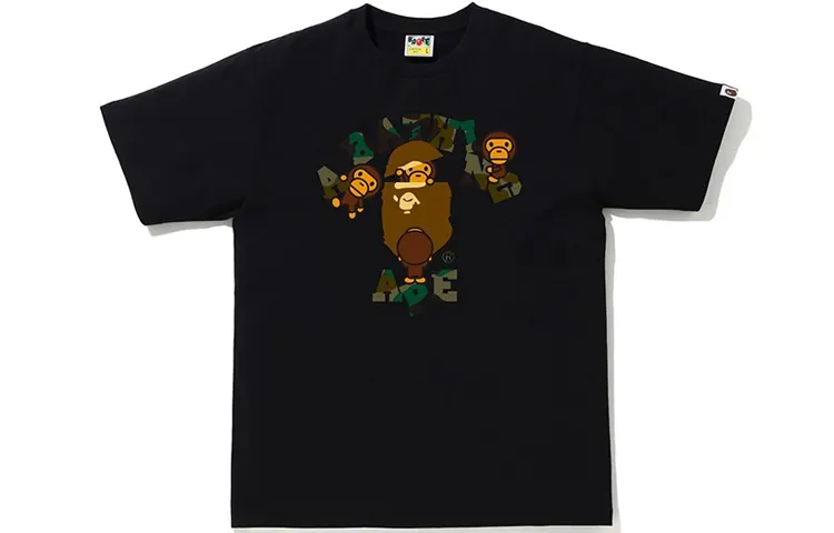 Bape 1st Camo College Milo Tee