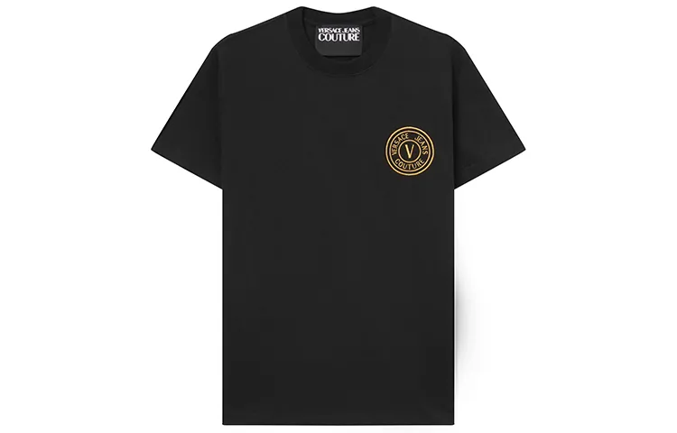 VERSACE JEANS COUTURE SS22 T Shirt Men's Black