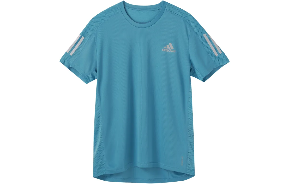 Adidas Own The Run T Shirt Men's Blue