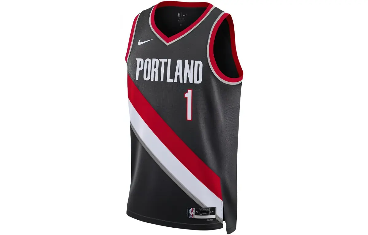 Nike Anfernee Simmons Portland Trailblazers 2024/25 Icon Edition Big Kids' Nike Nba Swingman Jersey