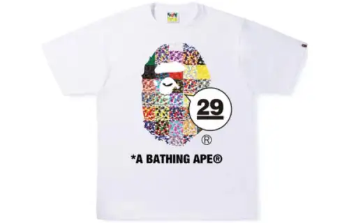 Bape A BATHING APE 29th Anniversary Ape Head Tee