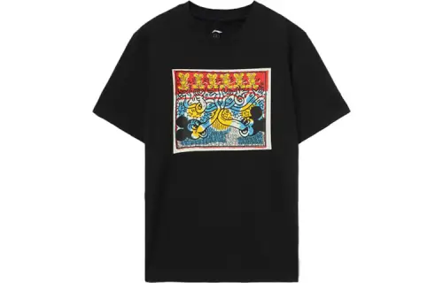 Li Ning x Disney T Shirt Men's Black