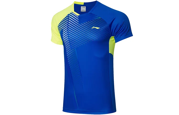 Li Ning T Shirt Men's Crystal Blue