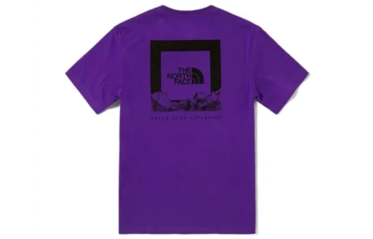 THE NORTH FACE T Shirt Unisex Peak Purple
