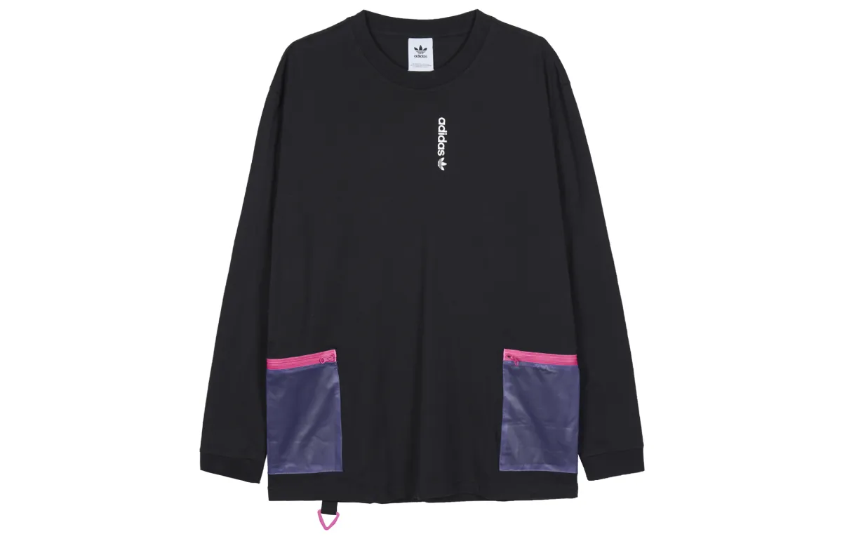 Adidas Originals Set in Sleeve T Shirt Men's Black