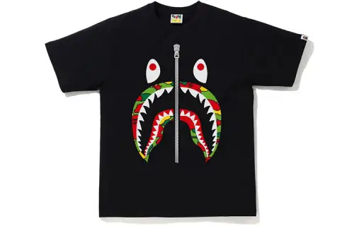 Bape Sta Camo Shark Tee