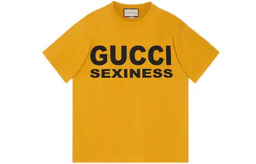 GUCCI SS21 T Shirt Men's Yellow