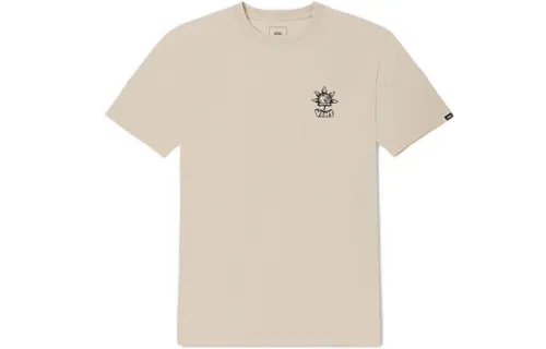 Vans T Shirts Unisex Oat Crew Neck Moderate Straight Fit