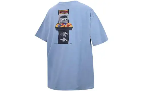 Converse LEVEL UP TEE T Shirts Men's Crew Neck Moderate Straight Fit