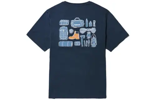 Timberland T Shirt Unisex Dark Sapphire
