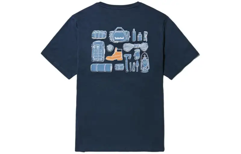 Timberland T Shirt Unisex Dark Sapphire