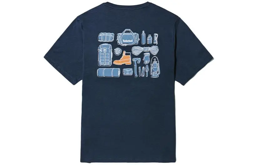 Timberland T Shirt Unisex Dark Sapphire