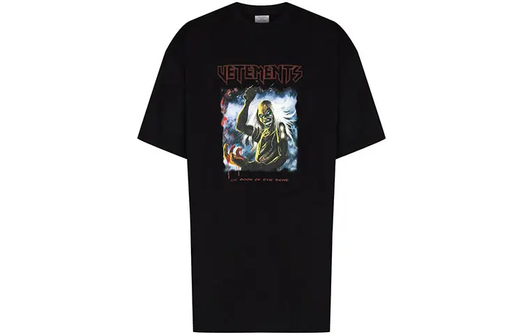 Vetements Bloody Logo Heavy Metal T Shirt