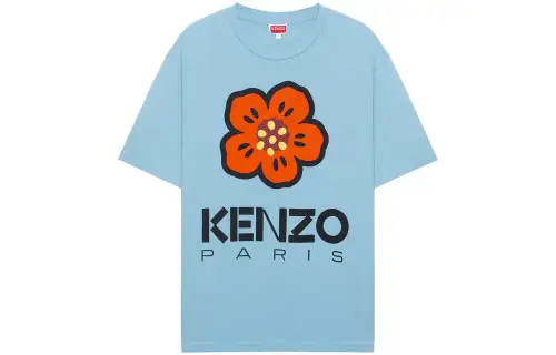 KENZO Boke Flower Series SS23 T Shirt Men's Blue