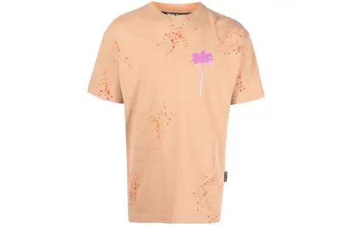Palm Angels Pxp Painted cotton T-shirt