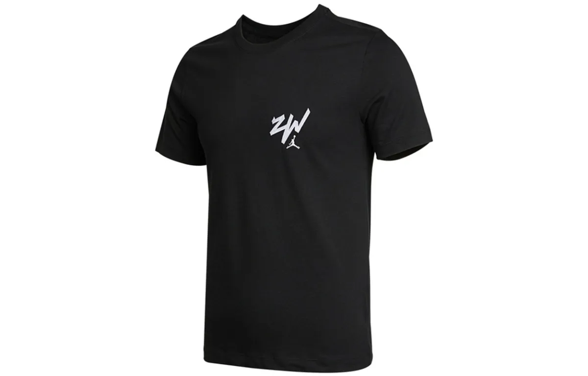 Jordan J Zion Ss Tee T Shirt Men's Black