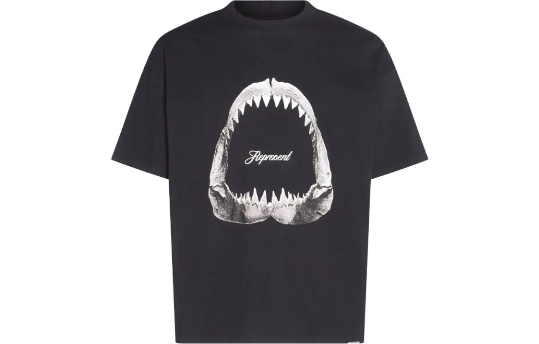 REPRESENT Shark Jaws T shirt