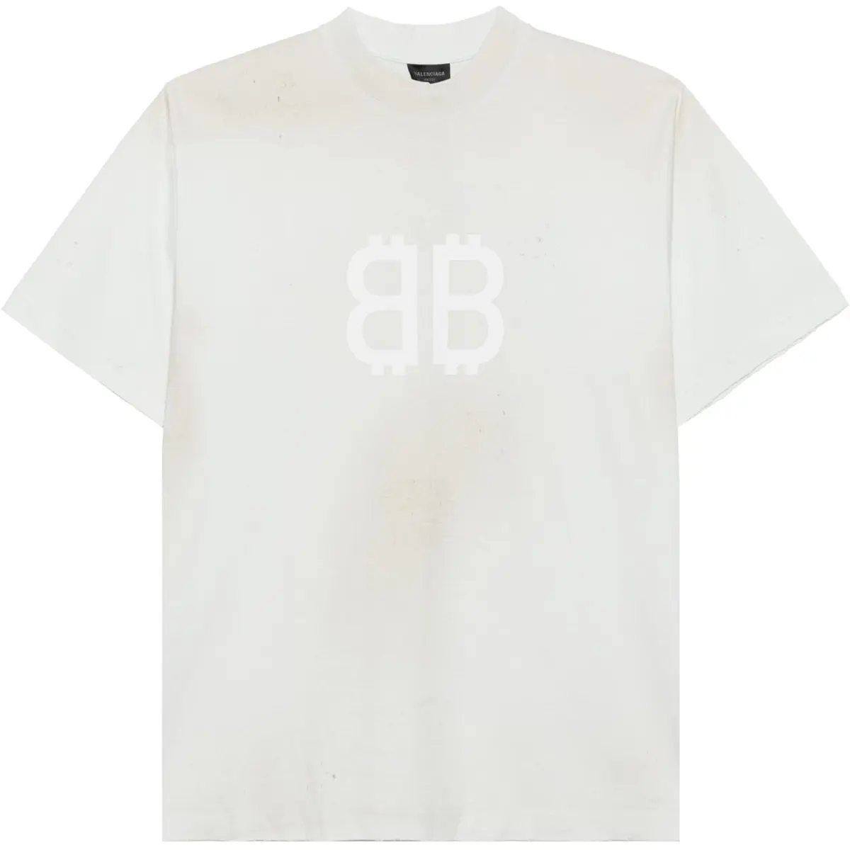 Balenciaga T-Shirt Loose Fit Unisex White