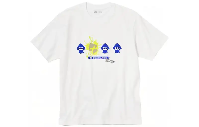 UNIQLO X 3 SS23 T Shirts Unisex White Crew Neck Moderate Straight Fit