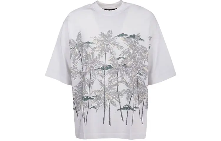 PALM ANGELS Palm Tree-print T-shirt