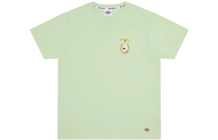 Dickies T Shirt Unisex Light Yellow Green