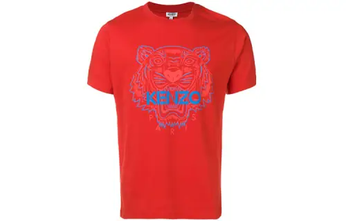 KENZO T Shirts Men's Crew Neck Moderate Straight Fit