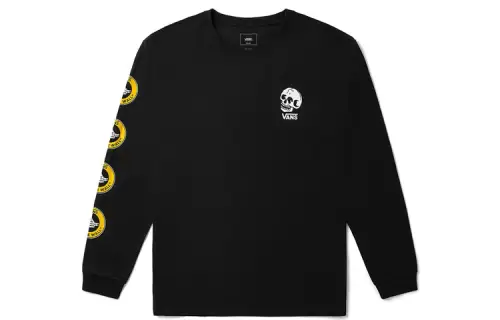 Vans T Shirts Unisex Black Crew Neck Moderate Other