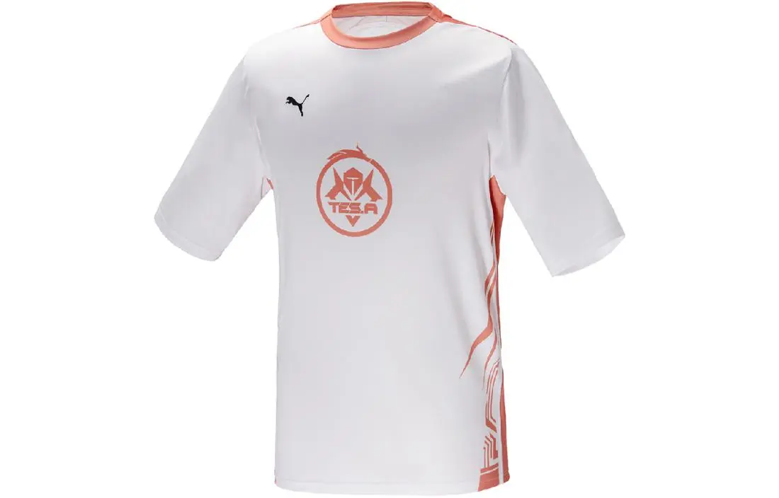 PUMA Honor Of Kings T Shirt Men's White Orange