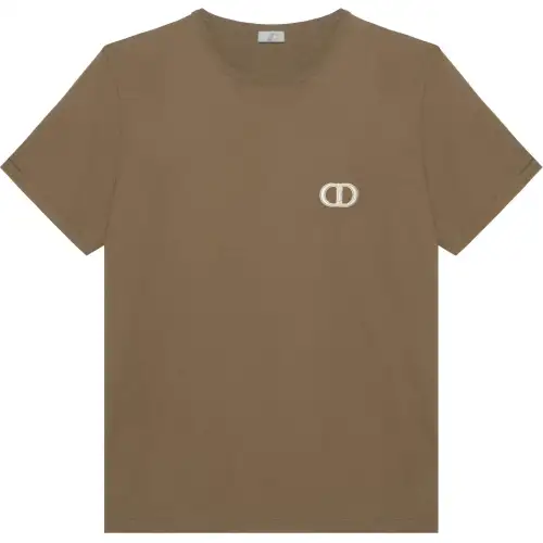 DIOR Quarterly New Products SS22 T Shirt Men's Brown