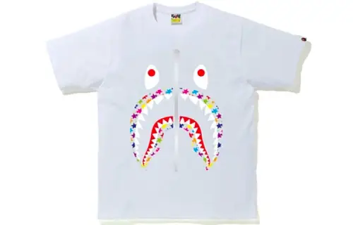 Bape Sta Pattern Shark Tee