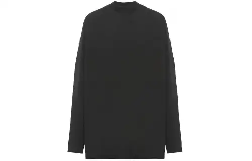 PRADA T Shirts Men's Black Crew Neck Moderate Straight Fit