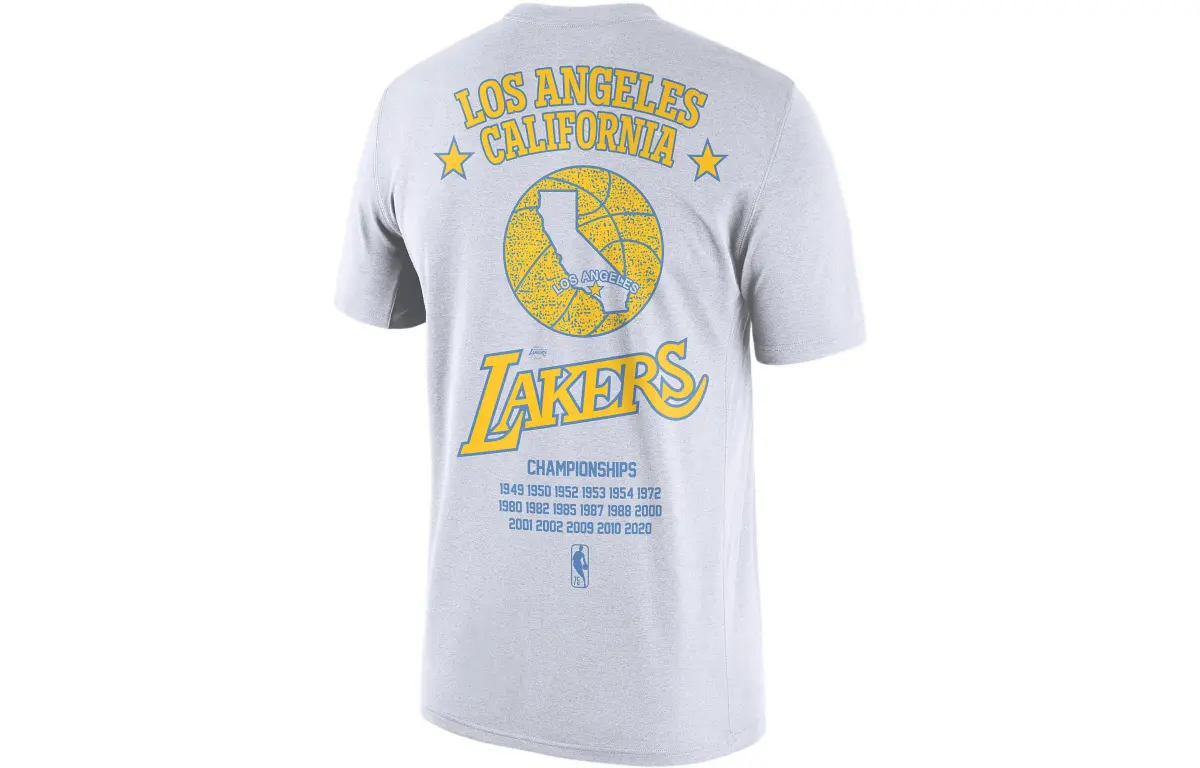 Nike T-Shirts Men's Crew Neck Moderate Straight Fit