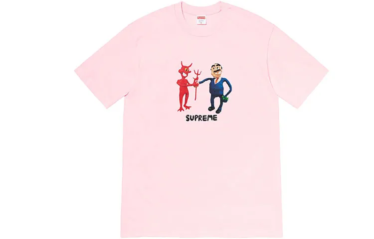 Supreme Business Tee Light Pink