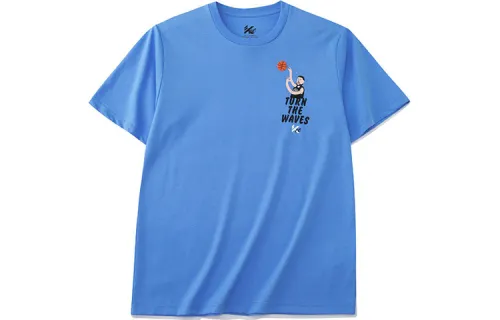 Anta KT T Shirt Men's Spring Blue