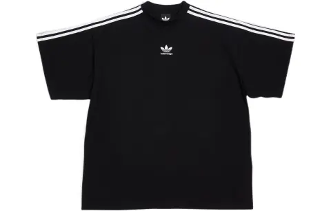 Balenciaga T Shirt Loose Fit Men's Black