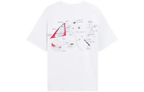 Li Ning CF Tracing T Shirt Unisex Standard White
