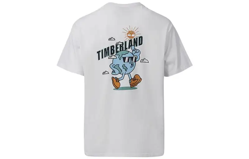 Timberland Set-in Sleeve T-Shirt Men's White