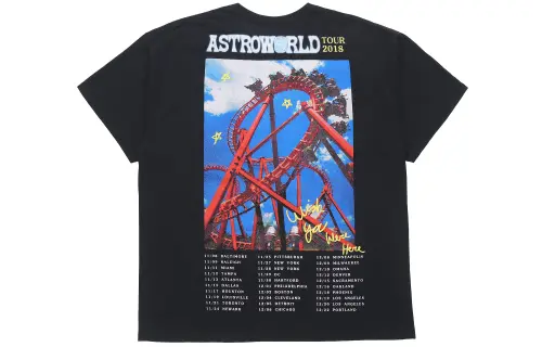 Travis Scott T Shirt Unisex Black