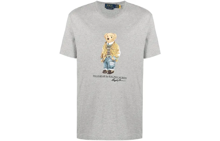 Polo Ralph Lauren Big Pony T Shirt Men's Gray