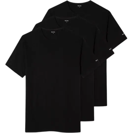 Paul Smith logo-print organic cotton T-shirt (pack of three)
