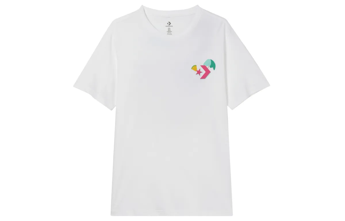 Converse Tropical Drink T Shirt Men's White