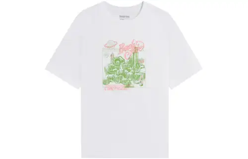 Li Ning T Shirts Men's White Crew Neck Moderate Straight Fit