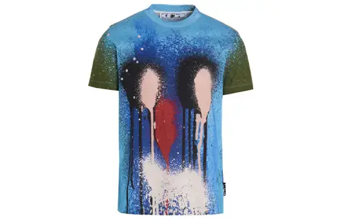 OFF WHITE X Katsu Spray Paint T Shirt