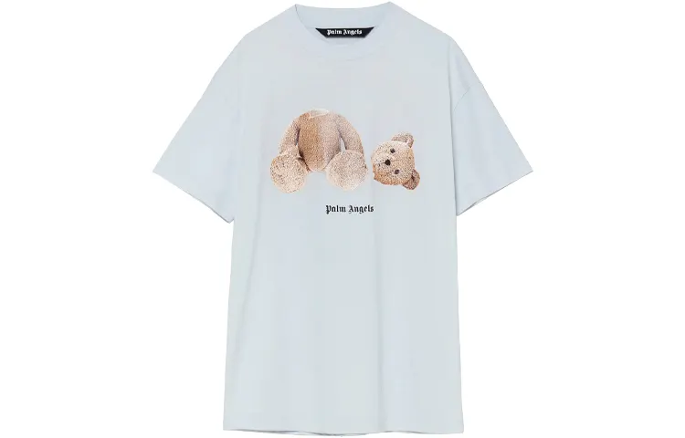 PALM ANGELS Teddy Bear Logo T shirt
