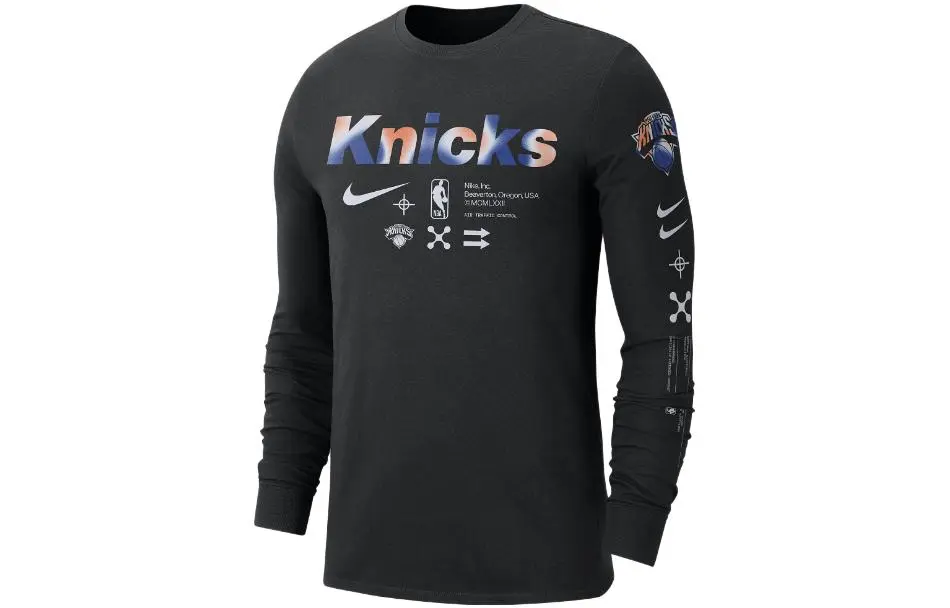 Nike New York Knicks Men's Nike Nba Long-Sleeve T-Shirt