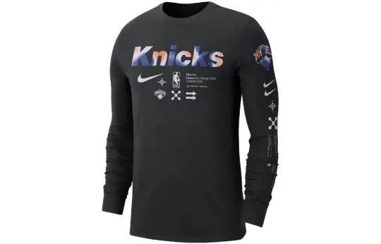 Nike New York Knicks Men's Nike Nba Long-Sleeve T-Shirt