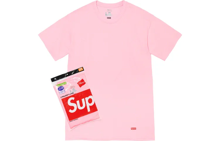 Supreme Hanes Tagless Tees 2 Pack